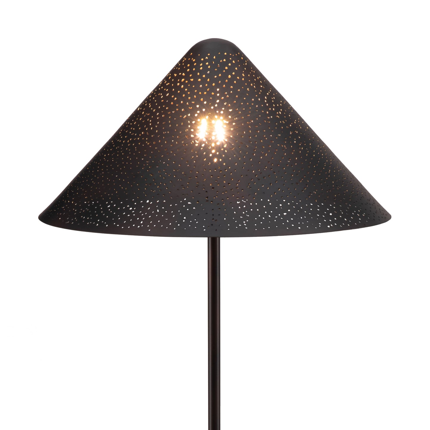 Cardo Modern Floor Lamp – Electroplated Steel, 64.6" Tall
