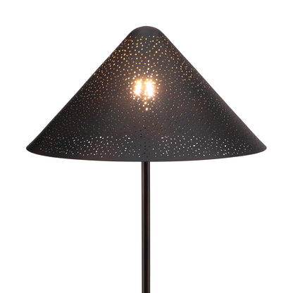 Cardo Modern Floor Lamp – Electroplated Steel, 64.6" Tall