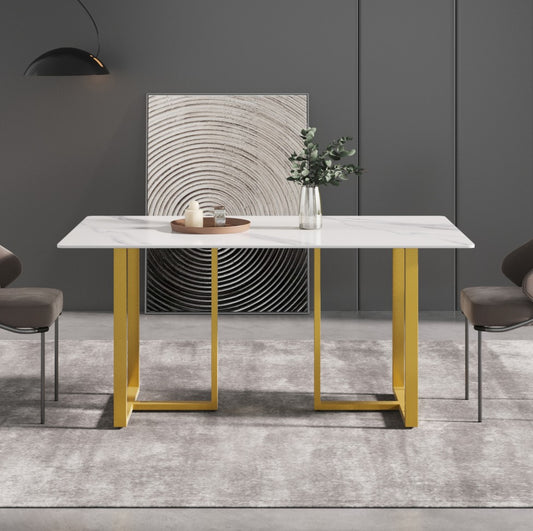 Modern Luxe Sintered Stone Dining Table – 180cm