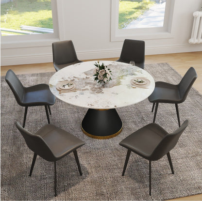 Modern Round Sintered Stone Dining Table